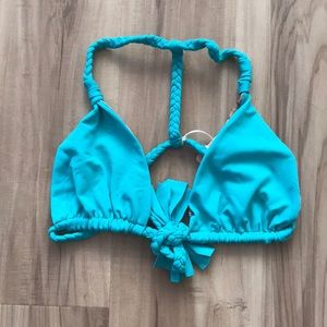 Braided racer back top